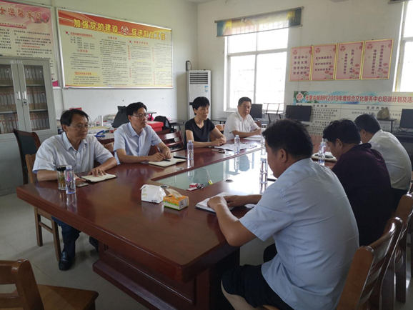 宿州学院校领导赴萧县城阳村开展扶贫调研和党课宣讲