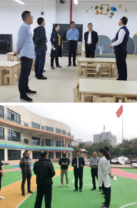 陕西学前师范学院校领导检查指导学校附属幼儿园开园准备工作