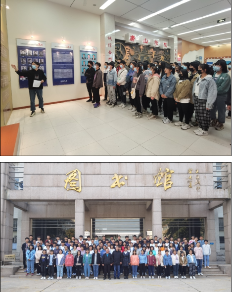 承唐院精神扬奋进风帆环境与化学工程系组织2020级新生参观校史馆